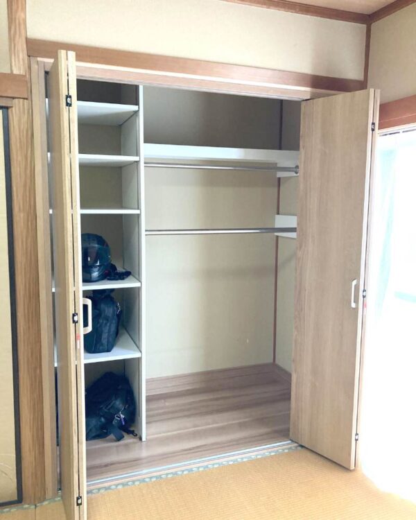 ライフスタイルの変化に合わせた収納リフォーム